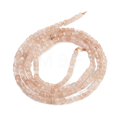 Natural Sunstone Beads Strands G-H042-B01-01-1