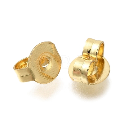 Rack Plating Brass Friction Ear Nuts KK-C081-04G-1