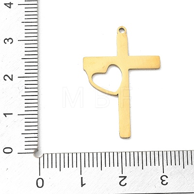 201 Stainless Steel Pendants SA-CBA9671-06G-1