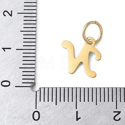 304 Stainless Steel Enamel Charms STAS-G353-01G-N-1