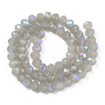 Electroplate Glass Beads Strands EGLA-A044-J2mm-L10-1