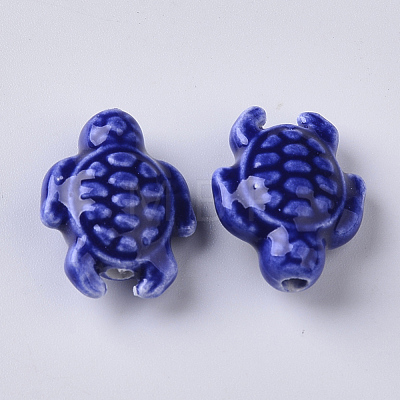 Handmade Porcelain Beads PORC-T005-001I-1