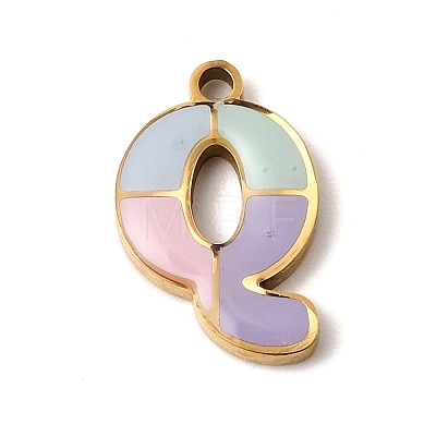 304 Stainless Steel Pendants STAS-K297-09Q-G-1