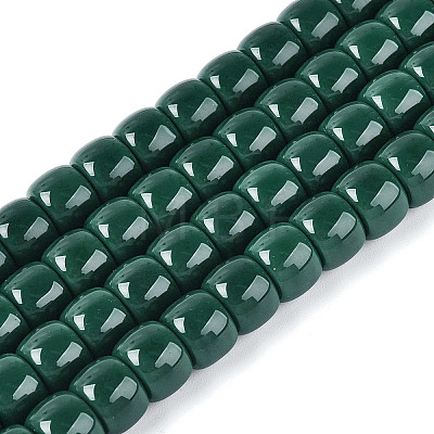 Opaque Glass Beads Strands LS-GLAA-NH0002-B12-1