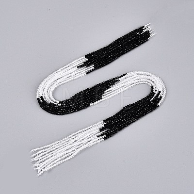 Transparent Glass Beads Strands GLAA-N074-01A-02-1