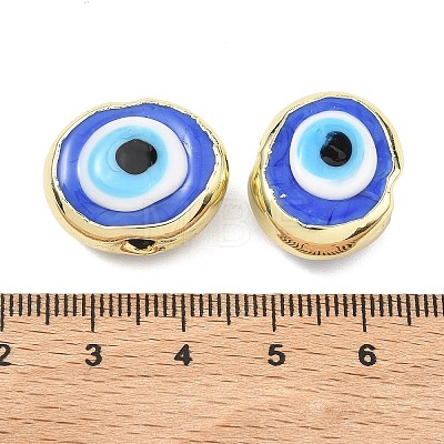 Handmade Evil Eye Lampwork Beads LAMP-D006-08G-10-1