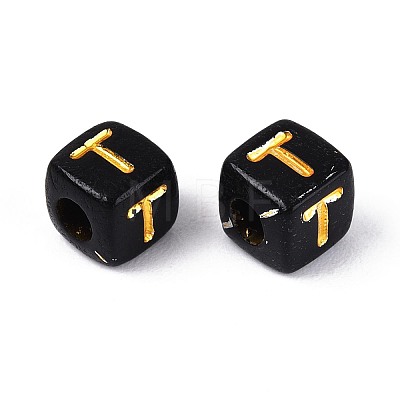Opaque Acrylic Beads SACR-T035-20T-1