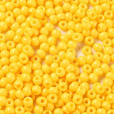 Baking Paint Glass Seed Beads SEED-H002-I-B502-1