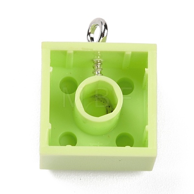 Resin Pendants RESI-E017-A01-1