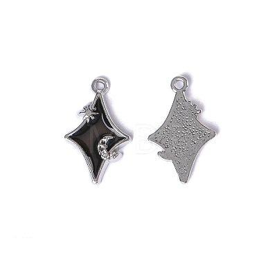 Alloy Enamel Pendants LS-ENAM-WH0068-07B-P-1