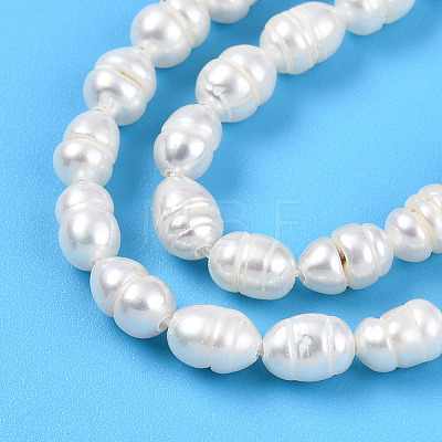Natural Cultured Freshwater Pearl Beads Strands PEAR-N012-04L-01-1
