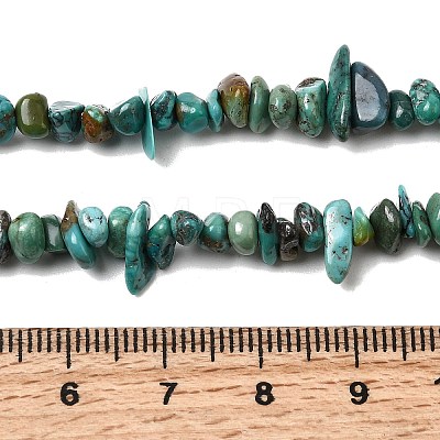 Natural HuBei Turquoise Bead Strands G-H345-A01-02-1