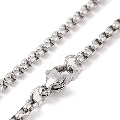 201 Stainless Steel Chain NJEW-C034-26AS-1
