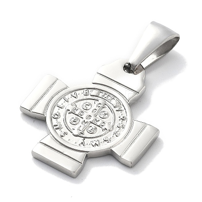 Religion 304 Stainless Steel Pendants STAS-Z098-43P-1