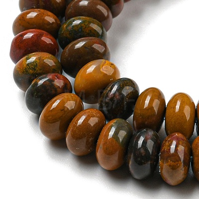 Natural Petrified Wood Beads Strands G-Z046-A02-01-1