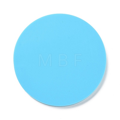 DIY Mother's Day Theme Flat Round Pendant Silicone Molds SIMO-H010-02C-1