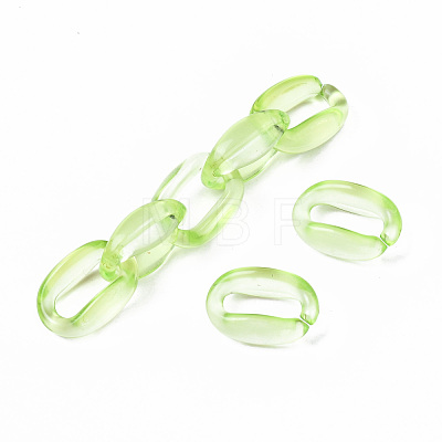 Transparent Acrylic Linking Rings TACR-Q275-001G-1