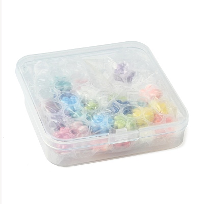 30Pcs 10 Colors Handmade Porcelain Beads PORC-FS0001-51-1