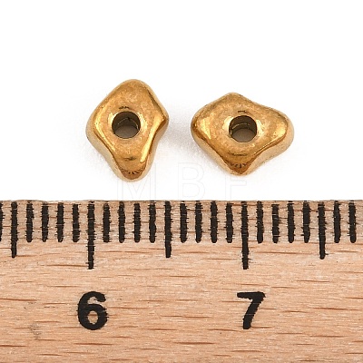 Irregular 304 Stainless Steel Beads STAS-D394-03D-G-1