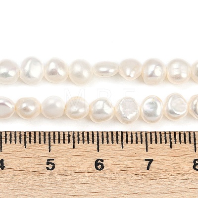 Natural Cultured Freshwater Pearl Beads Strands PEAR-P064-19D-13A-1