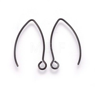304 Stainless Steel Earring Hooks STAS-O119-03B-01-1