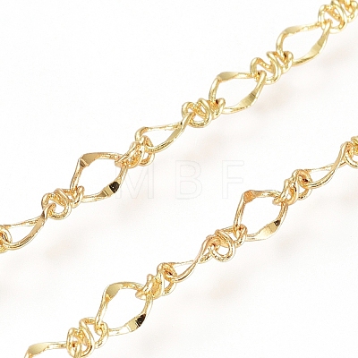 Brass Figure 8 Chain CHC-G007-02G-1