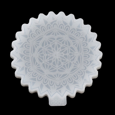 Mandala Flower Cup Mat Silicone Molds SIMO-H144-01A-1