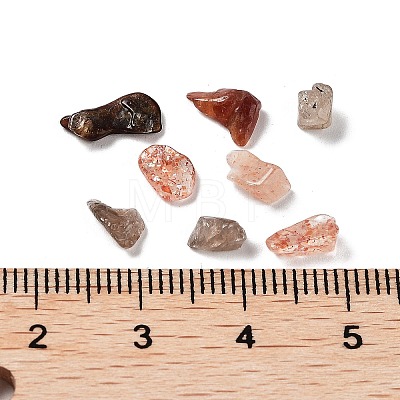 Natural Sunstone Chips Beads X-G-M428-03B-1