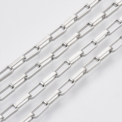 304 Stainless Steel Venetian Chains STAS-R100-19-1