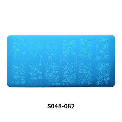Stainless Steel Nail Art Templates Stamping Plate Set MRMJ-S048-082-1