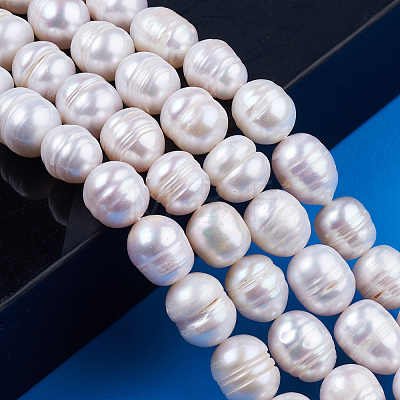 Natural Cultured Freshwater Pearl Beads Strands X-PEAR-N012-09B-1