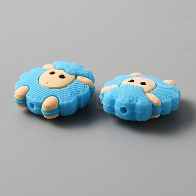 Food Grade Eco-Friendly Silicone Beads SIL-WH0013-21C-1