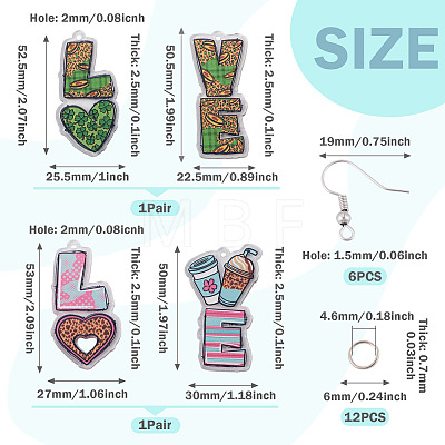 DIY Earring Making Kits DIY-TA0015-75-1