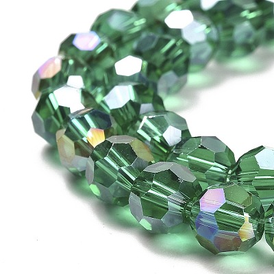 Transparent Glass Beads LS-EGLA-A035-T8mm-B18-1