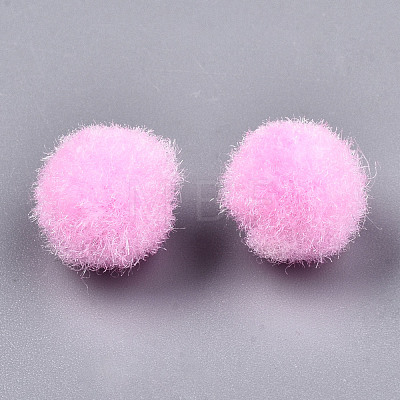 DIY Doll Craft Pom Pom Yarn Pom Pom Balls AJEW-S006-10mm-17-1