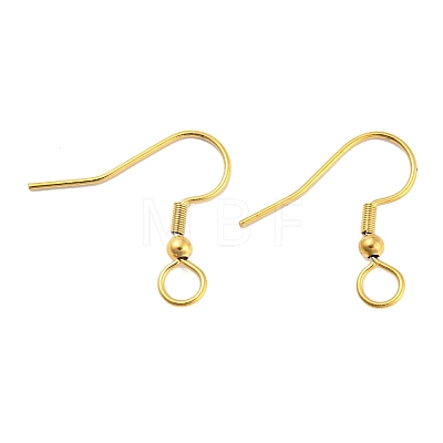 304 Stainless Steel Earring Hooks X-STAS-B047-30G-1