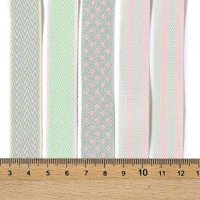 Polyester & Polycotton Ribbons Sets SRIB-P022-01D-05-1