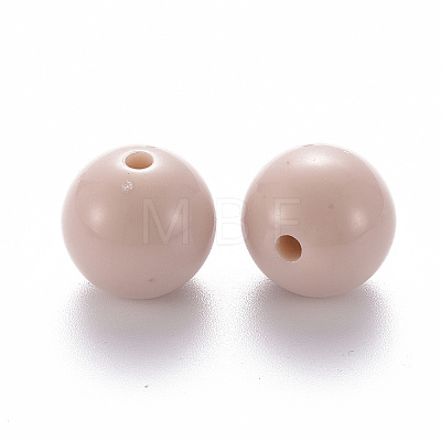 Opaque Acrylic Beads X-MACR-S370-C16mm-34-1