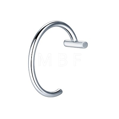 Stainless Steel Fake Lip Rings WG9CB95-05-1