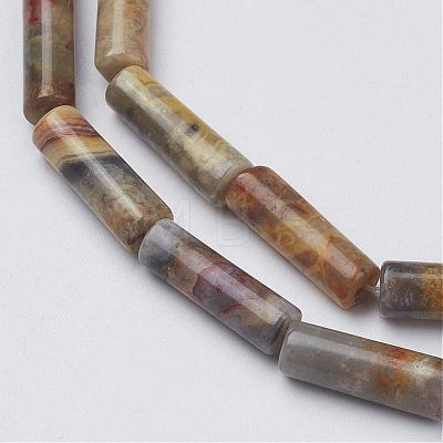 Natural Crazy Agate Bead Strands G-G968-F11-1