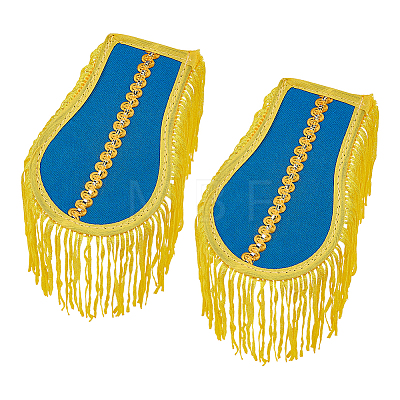 Cloth Tassel Shoulder Epaulettes DIY-WH0816-203A-1
