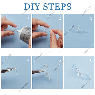 DIY Dangle Earring Making Kits DIY-SC0001-71A-1