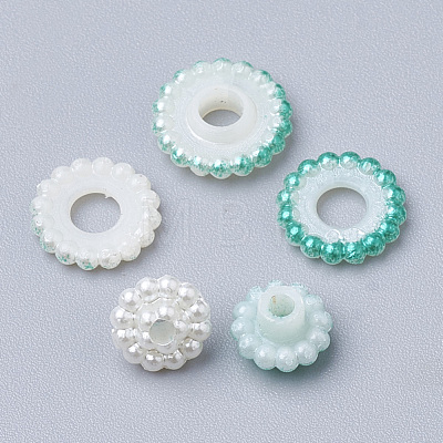 Imitation Pearl Acrylic Beads OACR-T004-12mm-04-1