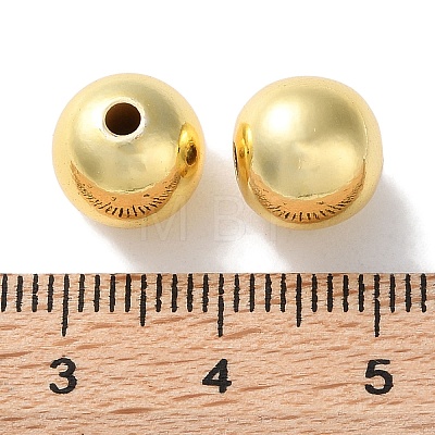 Rack Plating Brass Beads KK-F090-20G-02-1