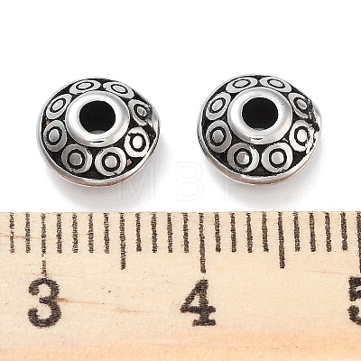 304 Stainless Steel Beads STAS-M057-05AS-1