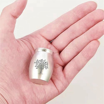 Alloy Cremation Urn Kit AJEW-CN0001-10M-1