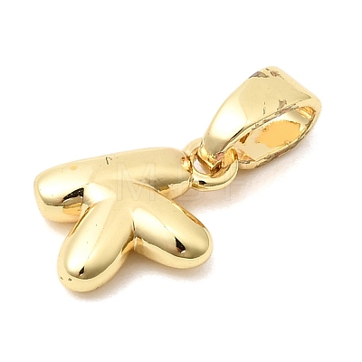 Brass Letter Charms KK-G554-22G-K-1