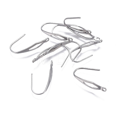 304 Stainless Steel Earring Hooks STAS-P236-23P-1