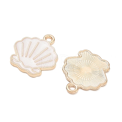 Alloy Enamel Pendants AL-CBAE435-16G-01-1