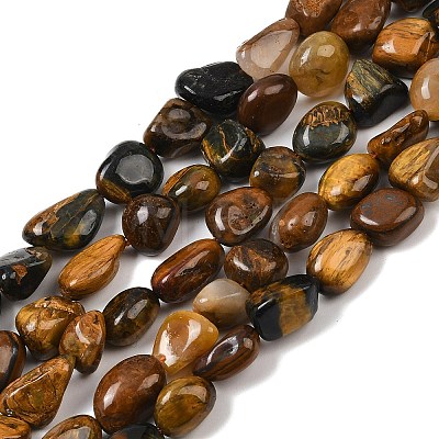Natural Pietersite Beads Strands G-A286-A01-02-1